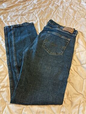 Signature Men’s Dark Blue Straight Jeans